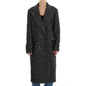 CAPPOTTO PAILLETTES GRIGIO